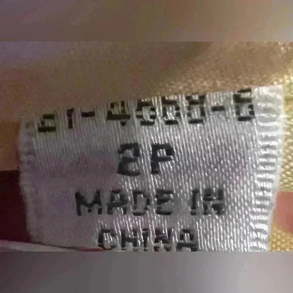 Chadwick, women's size 2P blazer,  pastel colors, fringe trim, lined, EUC New - Picture 7 of 8